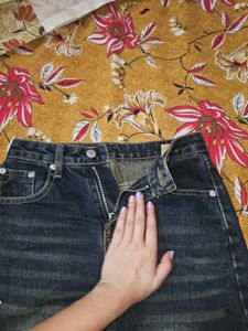 Y2k Denim Mini Skirt💙