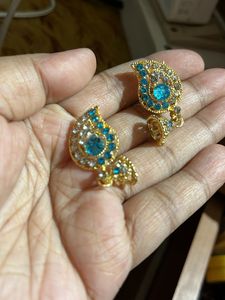AD Stone Wedding Earring Stud