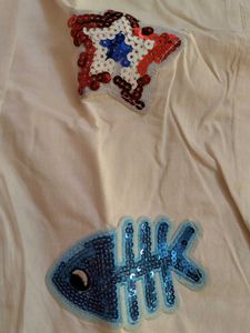 Preety Khoob Embellished White Shirt Drees