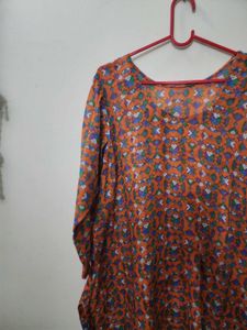 Orange Pattern Suit
