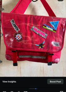 Aesthetic red bag