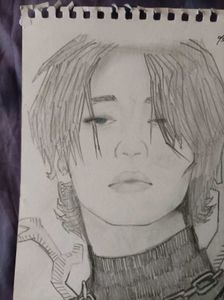 BTS Jimin Sketch