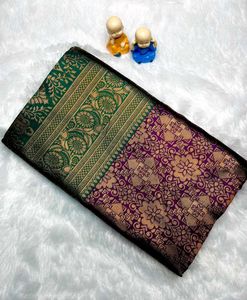 Elegant Banarasi Saree with Running Blouse