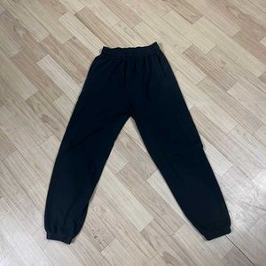 Black Baggy Joggers For Women.