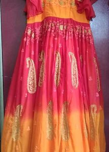 anarkali long frock