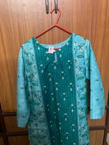 Floral Print Kurta