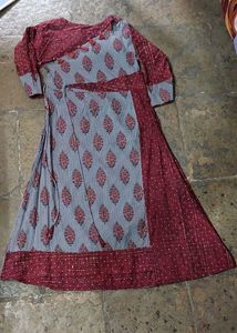 Stylish Floral Print Kurti