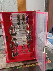 Acrylic Bangles , Earring Stand 2 In One