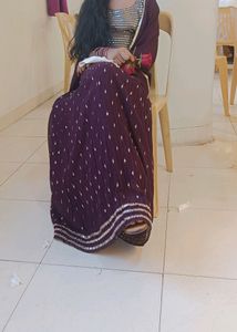 Elegant Purple Lehenga Choli Set