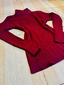 Maroon Long Sweater