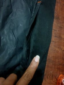Black Sleeveless Jacket