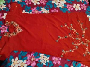 Elegant Red Kurta set