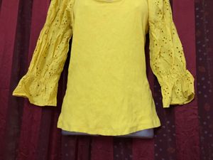 Who What Wear Yellow Top