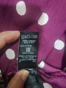 M &amp; S Shirt Style Top