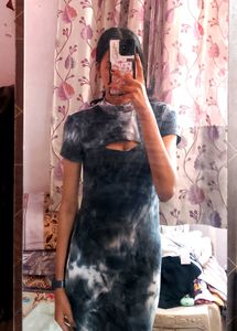 Tie dye bodycon dress 👗