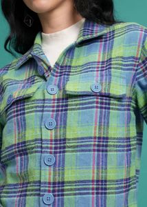 Plaid Cropped Jacket