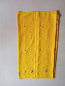 Price Dropped Beautiful yellow saree
