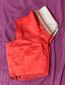 Jute Saree With Blouse New