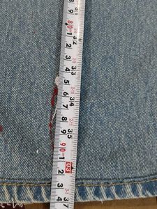 Distressed Wide-Leg Jeans
