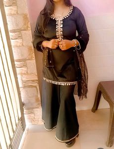 Elegant Black shrara Suit