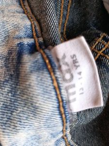 Y2K Light Wash Wide Leg Cargo Jeans