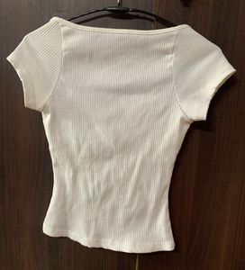 URBANIC White Sweetheart Top