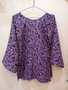 🆕 Handmade Pinteresty Purple 💜 Short Kurta ✨🎀