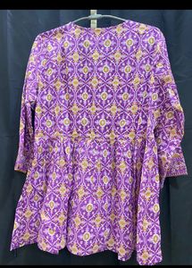 Price Drop Kurti Style Flared Top