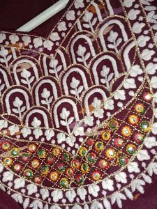 Maroon Embroidered Kurta 💜