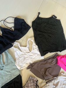 Five Used underwears + 5 Bras