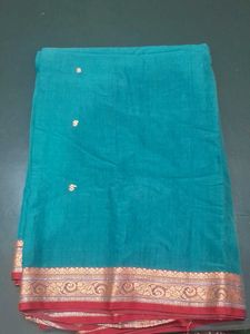 Pure Cotton Butta Saree without Blouse