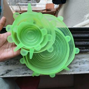 5pcs Silicone Stretch Lids
