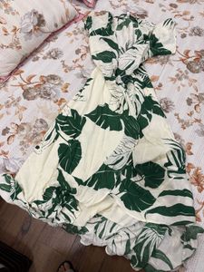 Mango Wrap Floral Dress