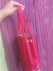 Pink Woven Tote Bag✨❤