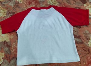Strawberry Tee /crop top for girls