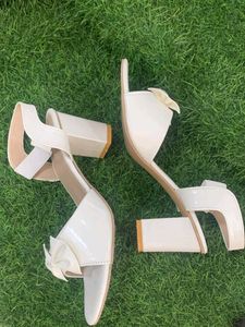 White Heels With Cute Bow Detailing