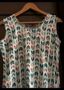 Multicolour Rayon Kurta