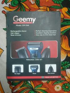Geemy 3 In 1 Trimmer GM-566