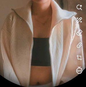 Beige Cardigan