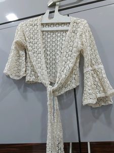 Cream Color Shurug