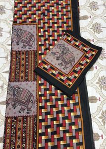 Pure Cotton Rajasthani Bedsheet