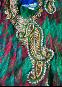 Heavy Work New Anarkali Set💚