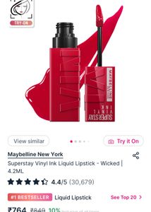 Maybelline Vinyl Ink Lipsticks