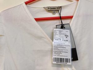 White Puff Sleeve Top