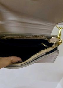Beautiful  Nude Color  Sling Bag .