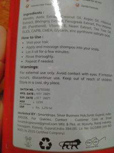 Anti dandruff Shampoo 1 Liter