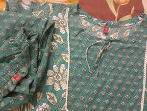 Printed Kurta Set