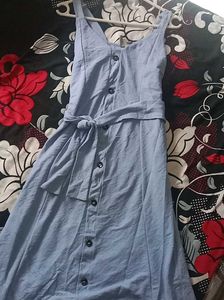 UK Imported Light Blue A-Line Dress 💙