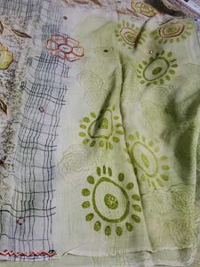 Floral Embroidered Saree