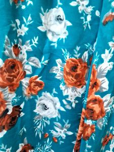 Floral Print Midi Dress